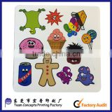Cheap lovely rubber magnet sticker for kids