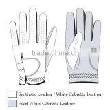 White Cabretta Leather Golf Glove thumbnail-6