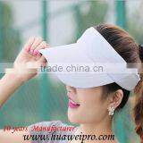 Headwear Factory Wholesale Fashional Visor Cap Custom Sun Visor Hat Woman thumbnail-6