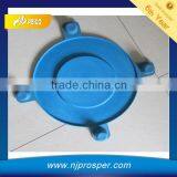 Plastic Blue Four Bolted Hole Flange Caps and Covers Munufacturer(YZF-C2757)
