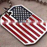 High Quality Cheap Usa Flag Dog Tags