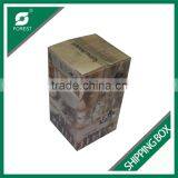 SINGLE WINE BOTTLES PAPER SHIPPING BOX LUXURY WINE CORRUGATED SHIPPING BOX thumbnail-6