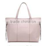 Fashion Girls Pink Leather Hand Bag for Work thumbnail-1