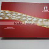 Red Logo Printed Paper Box for Cosmetic Set Box