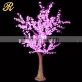Christmas decoration ornamental led lighted artificial dwarf cherry trees