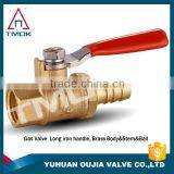 Gas Safety Valve With Forged Nipple cw 617n High Pressure and High Quality NPT Thread Brass Gas Valve thumbnail-5