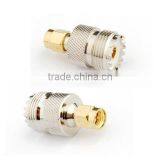 RF Coaxial Coax Adapter SMA Male to UHF Female SO-239 SO239 thumbnail-2