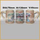Beautiful Ceramic Beer Steins Wholesale Beer Mug