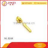 2015 New Design Metal Accessory Customized Gold Plating Zipper Puller thumbnail-1
