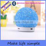 Cheap Gift Crystal Snowball Bluetooth Speaker With TF Card thumbnail-2