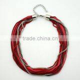 High Quality Indian Jewelry Set With Multilayer Colorful Chain Supplier's Choice thumbnail-2