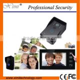 Smart card access control system video door phone door bell 7 inch color screen video door intercom door control