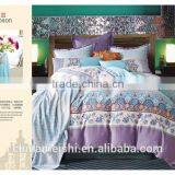 100% Reactive Printing Tencel Bedding Set Luxury Duvet Cover Set for Adult thumbnail-1