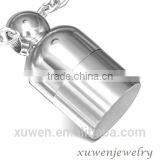 Polish Vial Stainless Steel Cremation Urn Jewelry