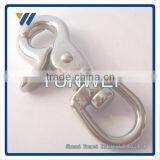 AISI 316 And 304 Stainless Steel Polished Surface Metal Snap Hook