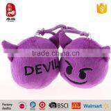 BSCI Factory Bulk Emoji Key Chain Custom Key Chain Devil Wholesale thumbnail-2