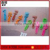 Colorful Number Shapes Clip Cheap Stationery Yes Shape Paper Clips thumbnail-1
