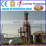 Most advanced newest design 10T/D distill pyrolysis fuel oil/waste engine oil to base oil machine