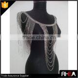 Silver Color Bib Tassel Body Chain thumbnail-3
