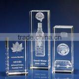 Square 3d Inner Laser Crystal Cube