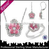 925 Sterling Silver Rings Zircon, High Quality Thai Silver Ring thumbnail-4