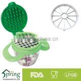 DICE & STORE CHOPPER WITH 2 BLADES/FRUIT CUTTER/VEGETABLE CHOPPER/VEGETABLE SLICER thumbnail-1