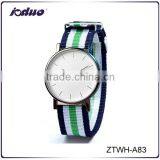 Promotion Canvas Strap Simple Textile Watch Design thumbnail-1