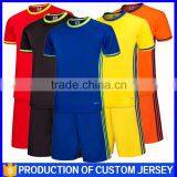 The New Wholesale Custom Blank Dry Fit Material Shirt Team Soccer Uniforms Kit thumbnail-1