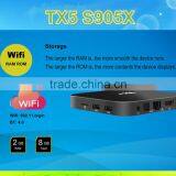 2016 China Factory Price Quad Core TX5 S905X Android 6.0 Amlogic tv Box thumbnail-1