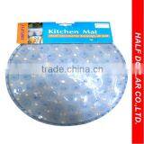 100% PVC Round Kitchen Washing-up/Anti-slip Mat For One Dollar Item, Kitchenware