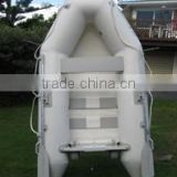inflatable fishing boat with aluminum floor
