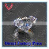 4.0mm White Color Round Shape Cubic Zirconia Fashion in Stock Factory thumbnail-2