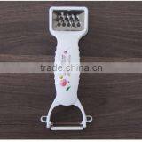 Plastic Printing Handle Antdeal Vegetable Potato Peeler Parer Julienne Cutter Slicer Stainless Steel Blade Hot New Fashional P08 thumbnail-1