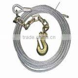 Hoisting Stainless,pvc Coated/galvanized,ungalvanized/alloy,unalloy Steel Wire Rope Strand With Hemp,cotton Core or Metal Core thumbnail-1