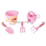 Children Garden Tools Set With Wooden Handle thumbnail-2