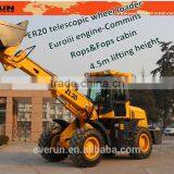 EVERUN Telescopic Forklift Loader Front End Loader With Telescopic Arm ER2000 thumbnail-2