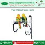 Easy to Hang and Long Lasting Two Parrot Wall Hooks Available for Sale thumbnail-2