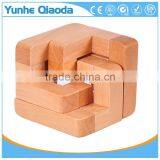 Intelligence IQ Puzzle Magic Cube Brain Teaser Kongming Wooden Lock Toys