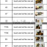 High Quality Mobile Phone Flex Cables !one Set Touch and Lcd Flex Cable for Samsung Galaxy j7 thumbnail-2