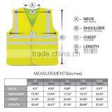 High Visibility Neon Green Safety Vest With Reflective Strips and Mesh Fabric and Pockets, ANSI/ISEA Standard | Size L thumbnail-3