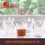 6oz Glass Drinking Cup With Engraved Design Best Selling thumbnail-1