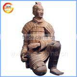 New Clay Carved Large Resin Garden Statues of Terracotta Warrior Replica thumbnail-1