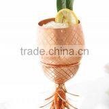 Pineapple Copper Plated Mugs /pineapple Copper Cocktails thumbnail-3