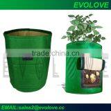 Reusable garden felt fabric potato grow bags