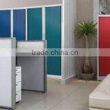 Modern Tambour Rolling Door File Cabinet thumbnail-1