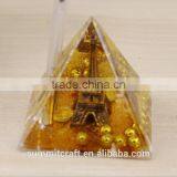 Pyramid Shape Unique Eiffel Tower Pen Holder Premium Gift thumbnail-3