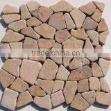 High Quality Marble Crack Mosaic Tiles For Bathroom/Flooring/Wall Etc & Best Marble Price