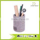 Round Gray Felt Beautiful Vape Pen Holder thumbnail-1