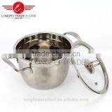 High Quality Stainless Steel Handle Different Size Hot Sale Stainless Steel Cookware thumbnail-5