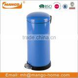 Unique Colored Metal Foot Pedal Trash Can thumbnail-5